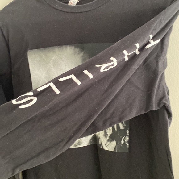 Sam Smith thrills black long sleeve concert tee - Picture 3 of 5